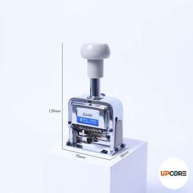 Bantex Mesin Penomoran Otomatis / Numbering Machine 6 Digit / 7 Digit / 8 Digit BD260X 8 Digit
