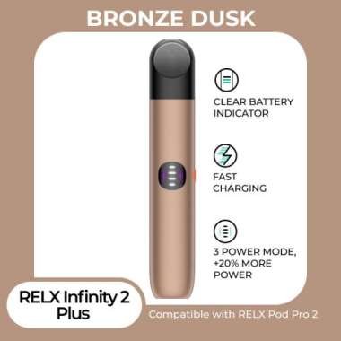 RELX Infinity 2 Plus Device Bronzo Dusk
