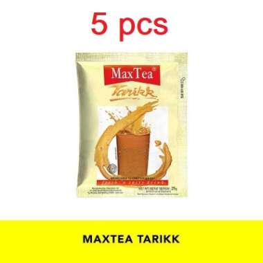 MAX TEA teh tarik max lemon max tea apple tea all varian isi 5 sachet minuman teh Teh Tarik