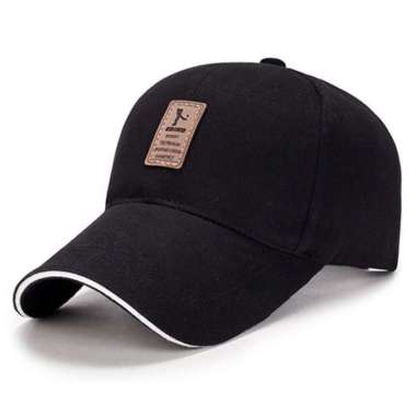 Baseball cap : EDIKO - Topi baseball topi golf topi pria One Size BLACK