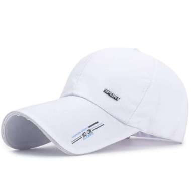 Baseball cap : FASHION SPORT - Topi Baseball Topi Golf Topi Pria One Size WHITE