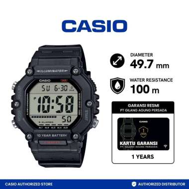 Jam Tangan Casio Pria Digital AE-1600H-1AVDF