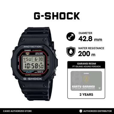 Jam Tangan G-Shock Pria Digital DW-5600RL-1DR