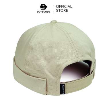 BOYSCODE Peci Mikki Hat Exclusive Cream Polos / Kopiah Dewasa / Mikihat / Topi Distro Pria