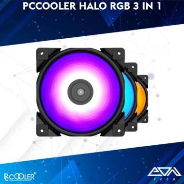 PCCOOLER HALO RGB 3 in 1 KIT Fan Case Casing PC