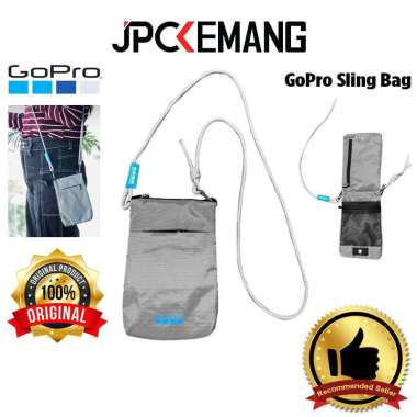 JPC KEMANG GoPro Sling Bag for Action Camera Go Pro HERO Pouch ActionCam Tas Kamera ORIGINAL