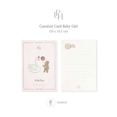 Little Palmerhaus - Carnival Card (Kartu Ucapan) GIrl
