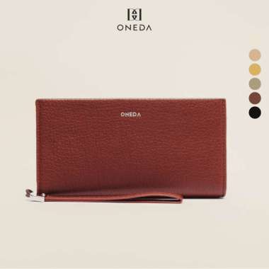 Oneda Dompet Panjang Kartu Cash Coin Wanita #W3221 Black