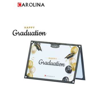 Kartu Ucapan / Greeting Card CAROLINAWATCH.ID HAPPY GRADUATION