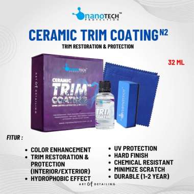 CERAMIC TRIM COATING - COATING PLASTIC PLASTIK -TRIM RESTORER NANOTECH