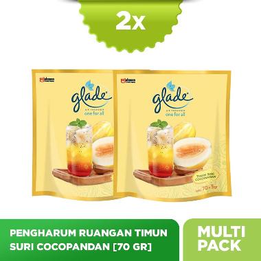 Glade One For All Pengharum Ruangan Timun Suri Cocopandan [70 gr] isi 2 Pcs