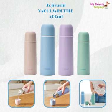 Zojirushi Vacuum Thermos Bottle / Botol Termos Stainless Tahan Panas 500ml Pink