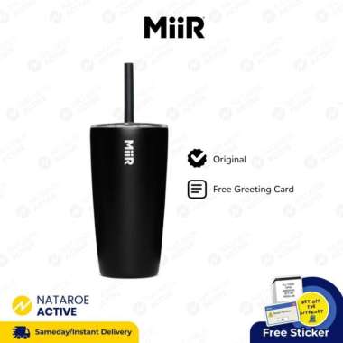 MiiR Straw Tumbler 473 ml / 16oz - Black