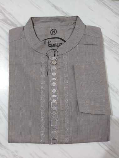 Baju Koko Pria Lengan Panjang Albaina - 1 pcs 0824 L