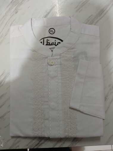Baju Koko Pria Lengan Panjang Albaina - 1 pcs 0323 XL