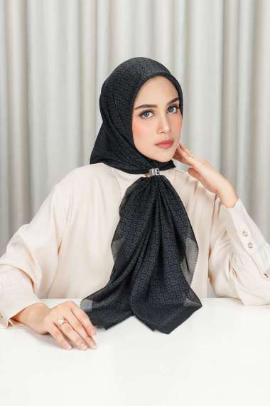 Buttonscarves Tapis Square - Caviar