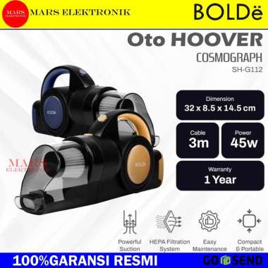 BOLDE - VACUUM CLEANER OTO HOOVER COSMOGRAPH - VACUUM CLEANER MOBIL - PENYEDOT DEBU PORTABLE - VACUU