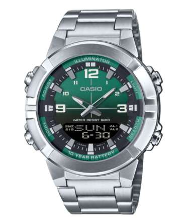 Jam Tangan Casio Pria Analog-Digital AMW-870DA-3AVDF