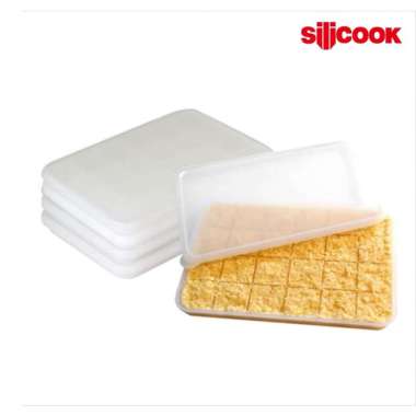 Silicook Food Container Deep - Korean #1 Food Container Organizer Kotak Makanan Penyimpanan Kulkas F
