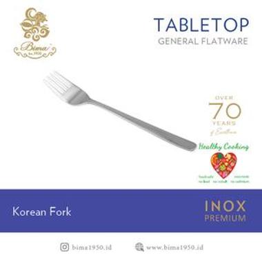 Bima Korean Fork 4pcs Set, Inox Premium KR216004NP4