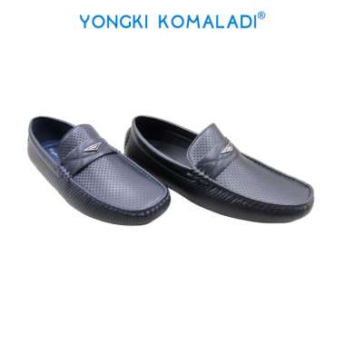 YONGKI KOMALADI SEPATU MOCCASIN PRIA OL-DNL303-25 44 HITAM