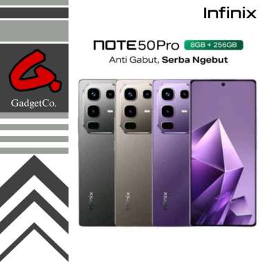 Infinix Note 50 Pro 8/256GB Garansi Resmi Enchanted Purple