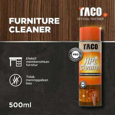 TACO Pembersih Furniture, Pembersih LantaI, Kayu, HPL Botol Isi 500mL