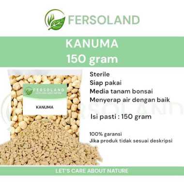 Kanuma 150 Gram | Media Tanam Kanuma Siap Pakai | Soil Japan Premium | Media Tanam Bonsai Sukulen Si