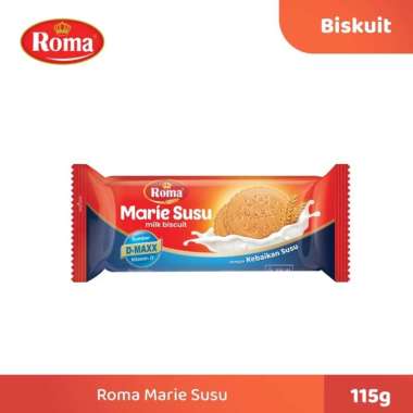 Roma Biskuit Marie Susu 115 Gram Roma Marie Susu pakingbublewrap