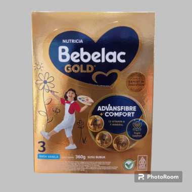 Promo Harga Bebelac 3 Gold Susu Pertumbuhan Vanilla 360 gr - Blibli