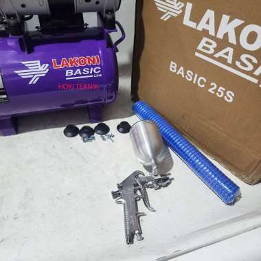 Mesin Kompresor Lakoni Basic 25S oilless Paket C