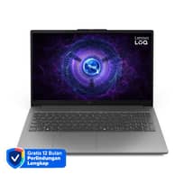 Lenovo LOQ 15IAX9E 83LK008UID Gaming Notebook - Luna Grey ( i5-12450HX / 12GB / 512GB SSD / RTX3050 / 15.6" FHD IPS / Win11 / OHS / Bag )