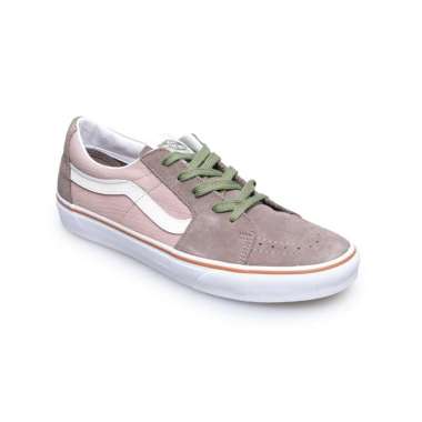 Vans Sk8-Low Sepatu Sneaker Pria Twill Walnut VN000BVX1NU 9