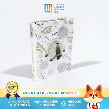 Bantex Binder B5 Buku Catatan Kuliah - Motif Jalak Putih