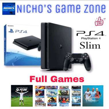 Sony Playstation 4 PS4 Fat / PS4 Slim / PS4 Pro - FULL GAMES PS4 Slim 1stik