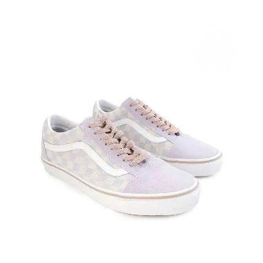 Vans Old Skool Sepatu Sneakers Unisex - Checkerboard Evening Haze [Vn000D6Wuui] 6