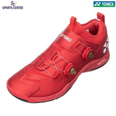 New Sepatu Badminton Yonex Power Cushion BOA Infinity 2 Metalic Red EU ​- 41