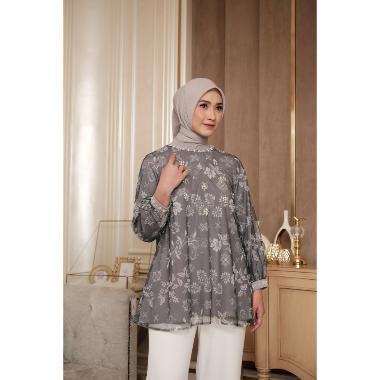 Lonila Raya Series Vol II Atasan Wanita - Grey L