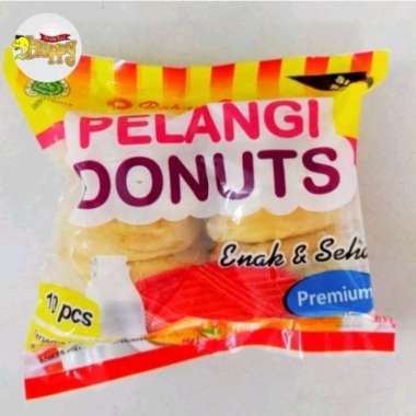 Pelangi Donat Kentang Beku Frozen isi 10 pcs