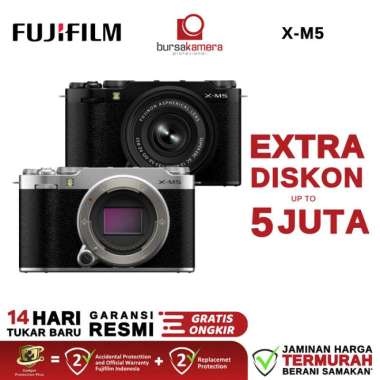 Fujifilm X-M5 Body Only Mirrorless Camera Fuji X-M5 kit 15-45mm XM 5 kit 15-45 mm XM5 Body Only GARA