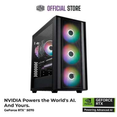 Cooler Master PC Content Creator Set - Myth Pro Z5 GeForce RTX 5070 Ti RTX 5070 Ti PC Full Set