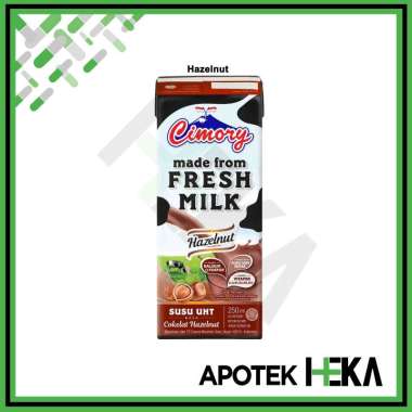 Cimory Fresh Milk Susu UHT 250 ml - Susu Segar Hazelnut