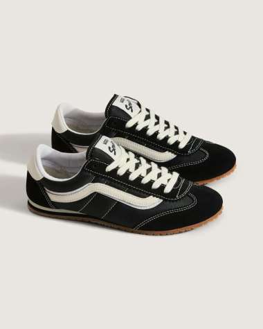 [100% Original] Vans Super Lowpro Sepatu Sneakers Unisex - Black[Vn000D83Bla] 4.5