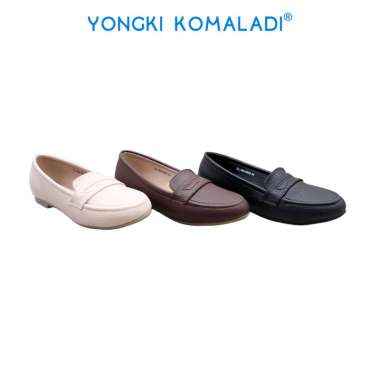YONGKI KOMALADI RHEA FLATSHOES OL-WIL8602 LADIES 40 Coklat