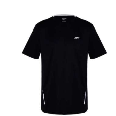 Reebok Men Training T-Shirt Barqi Baju Fitness Pria [REEMPT251BL] S Black