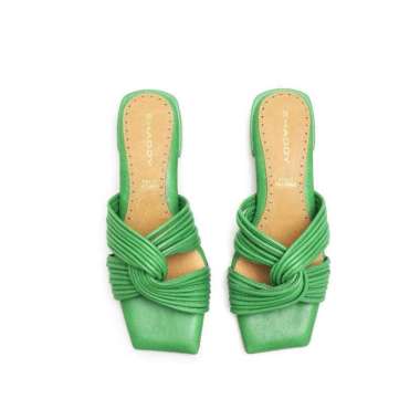 SHADDY - CECIL Sandal Kulit Wanita 38 Hijau
