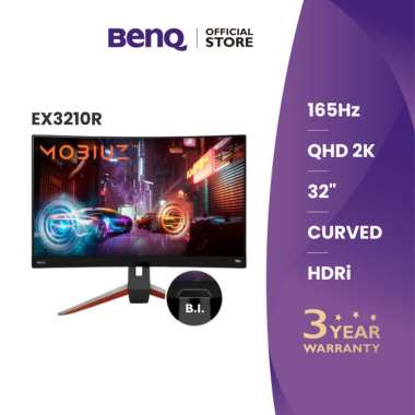 BenQ MOBIUZ EX3210R 32" QHD 1ms 165Hz HDRi Curved Gaming Monitor