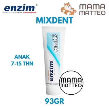 ENZIM Pasta Gigi Remaja Mixdent / Tooth Paste Odol Anak Mixdent 93gr ENZIM