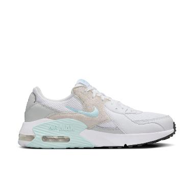 NIKE Women Sportswear Air Max Excee Shoes Sepatu Olahraga Wanita [CD5432-135] 9.5 White/Glacier Blue