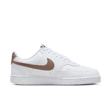 NIKE Women Sportswear Court Vision Low Next Nature Shoes Sepatu Olahraga Wanita [FV9952-103] 6.5 Whi